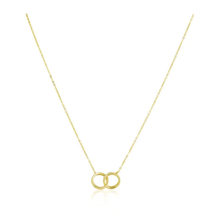 Duo Ring Necklace